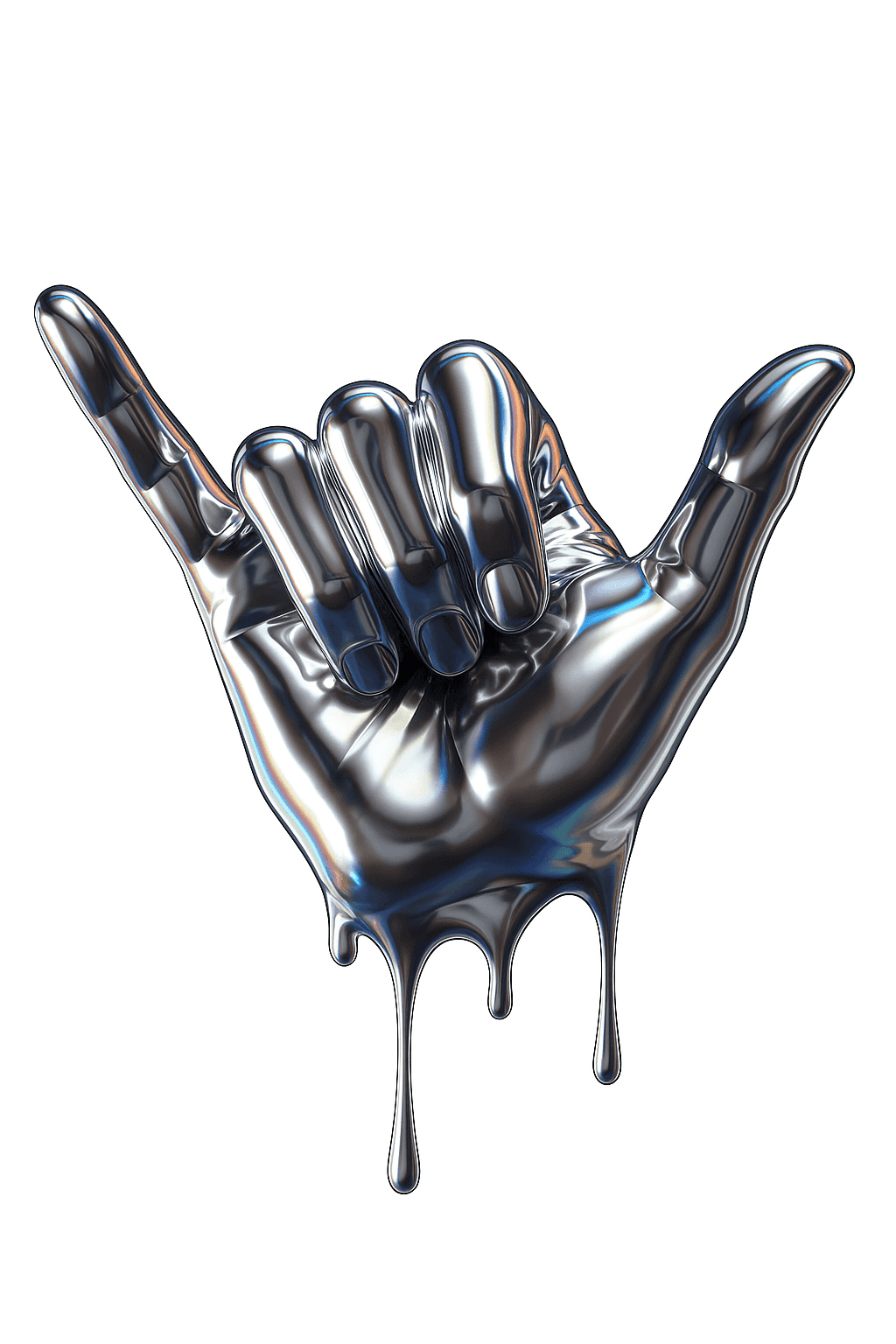 Background shaka hand
